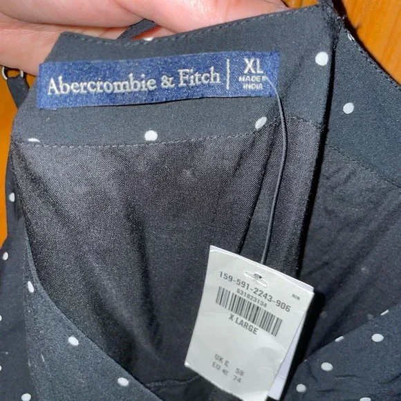 Abercrombie button down polka dot dress - Picture 2 of 2